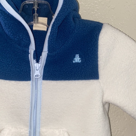 Gap Baby Sherpa Colorblock One-Piece NWT - Picture 3 of 5